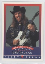 1992 Tenny Cards Super Country Music Rey Benson 0b6