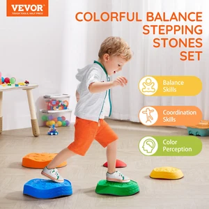 VEVOR Kids Balance Stepping Stones Sensory Obstacle Course - 5 PCS for Indoor & - Picture 1 of 10