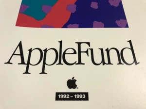 VENDEDOR EXCLUSIVO __ Apple DISTRIBUIDOR AppleFund Binder __ de Apple Computer - Imagen 1 de 6