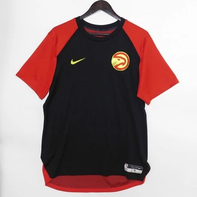 Camiseta deportiva de práctica de calentamiento usada por el equipo Nike de ATLANTA HAWKS #2 NBA Nike L Foto 1 de 4