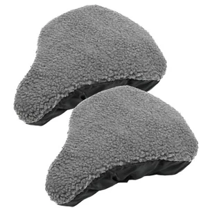 Sattelschoner Fahrrad Sattelbezug Satteldecke Sattelüberzug Sattel Polster 2er  - Bild 1 von 4