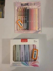 Zeyar Cream Color Highlighter Pens Set of 12 & Blieve Morandi Study Kit - Bible - Picture 1 of 6