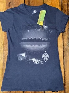 Womens Small BOY SCOUTS OF AMERICA Scout Mom BSA Shirt Ladies Tee NWT Scoutwear - Picture 1 of 8