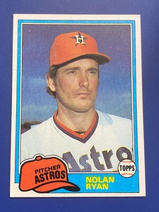 ⚾ 1981 Topps Baseball Base Card #240 Nolan RYAN  - You Pick ⚾