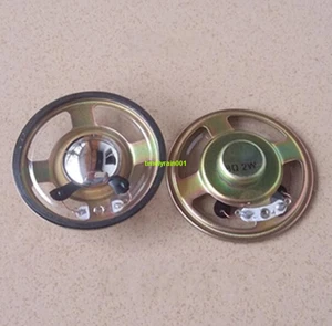 2pcs 57MM 8ohm 8Ω 2W speaker Loudspeaker Round transparent waterproof For toy - Picture 1 of 4