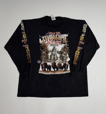 Camisa manga larga Sturgis Black Hills 2006 66th Annual Moto Rally para hombre L Foto 1 de 4