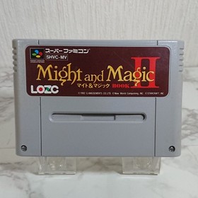 Might Magic II Famicom Software Japan AA