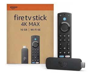 Amazon Fire TV Stick 4K MAX Streaming Stick + Fernbedienung NEU & OVP - Bild 1 von 5