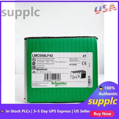 Modicon SND  LMC058 eth 2can motion LMC058LF42 US Free TAX - Image 1 of 4