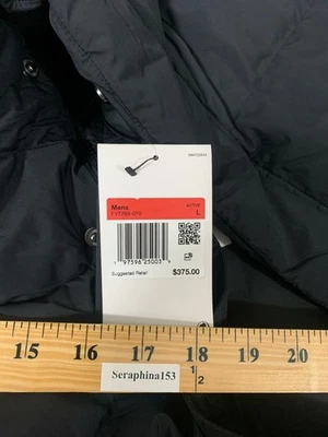 Parka Jordan Flight Down con Capucha Para Hombre Talla Grande Chaqueta Larga Fv7269-010 NUEVA CON ETIQUETAS NUEVA Foto 1 de 4