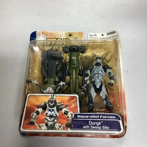 Star Wars Separatist Forces Durge with Swoop Bike Figure Hasbro New on Card - Picture 1 of 3