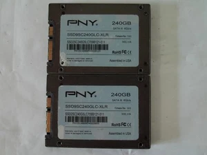 *Lot of 2* Transcend SSD9SC240GLC-XLR 128GB 2.5" SATA3 SSD SSD (V1360) - Afbeelding 1 van 2