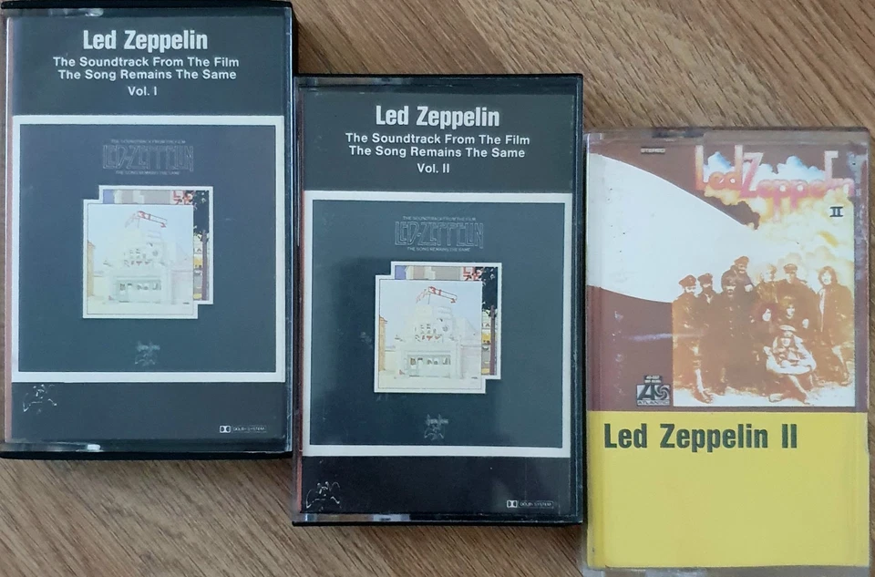 2 x LED ZEPPELIN Albums FILM SOUNDTRACK "SONG REMAINS SAME" LED ZEPPELIN II (2) - Image 1 of 4