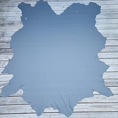 Estofamento de couro cinza 51 pés quadrados couro de vaca completo navio de guerra de alta qualidade cinza   - Imagem 1 de 4