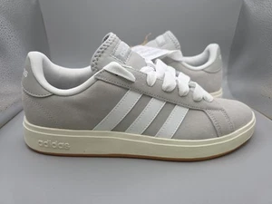 Scarpe da ginnastica Adidas Run anni 70 2.0 grigie e bianche taglia UK 9.5 EU 44 scarpe nuove - Foto 1 di 8