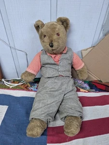 30 Zoll Alresford Crafts England Town Mill brauner Teddybär Plüschtier Stofftier Outfit - Bild 1 von 8