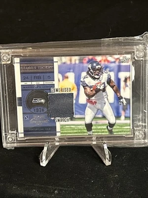 Marshawn Lynch Game Used Patch Jersey Fusion - Image 1 of 2