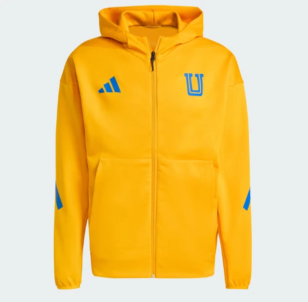 TIGRES UANL ADIDAS 2025-2026 ANTHEM JACKET LIGA MX MEN MEXICO - Image 1 of 4
