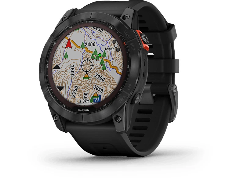 Reloj deportivo - Garmin F?nix 7X Solar, Negro, 127-210 mm, 1.4" - Imagen 1 de 1