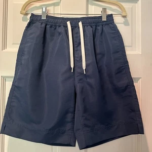 NWOT Southern proper Men Navy Swim Trunks Size Small - Picture 1 of 4
