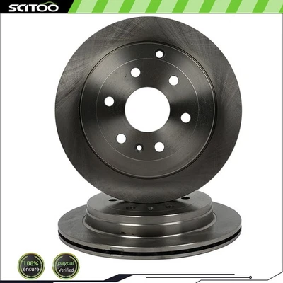 Discos rotores de freno trasero para Buick Enclave 2008 2009 2010 2011 2012 2013 - 2017 Foto 1 de 4