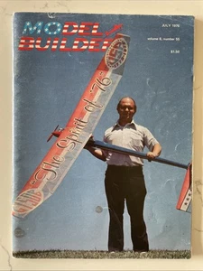 Model Builder Magazine Vol. 6, No. 55 (July 1976, VTG Magazine, Model Airplanes) - Picture 1 of 10