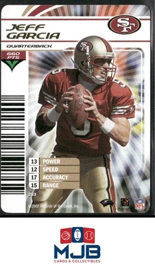2002 NFL Showdown Jeff Garcia #283 - Image 1 of 2