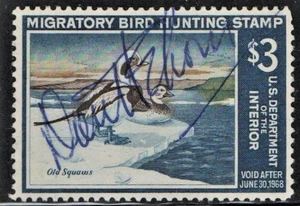RW34 Migratory Bird Hunting Stamp (Duck Stamp) Used - Picture 1 of 2