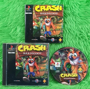 PS1 CRASH BANDICOOT *z en caja con manual versión PAL UK - Imagen 1 de 8