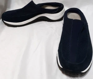 L.L. Bean Shoes Womens 9M Slip On Sneakers Blue Mesh Round Toe Casual Comfort - Picture 1 of 9