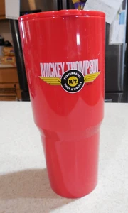 Mickey Thompson Tires & Wheels Plastic Covered Thermal Mug / Cup New - Picture 1 of 10
