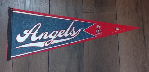 Anaheim Angels MLB 2007 Felt Pennant 12"X30 By Wincraft, *Read The Descript Cover
