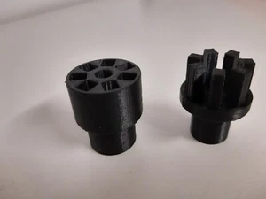2 x RICAMBIO PIGNONE motozappa Grizzly Parkside Florabest FGH 710 750 A1 - Foto 1 di 8