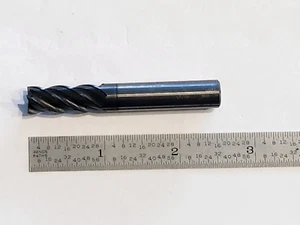 MA FORD 3/8"x1" X2-1/2 Solid C'bide Center Cutting End Mill - Picture 1 of 3