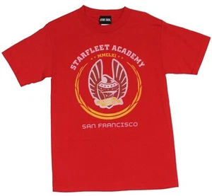 Star Trek Mens T-Shirt - Starfleet Academy San Francisco Logo - Picture 1 of 1