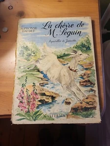 Vintage French Fairytale book LA CHEVRE DE M. SEGUIN Alphonse Daudet Casterman - Picture 1 of 7