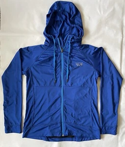  Chaqueta Mountain Hard Wear para hombre azul con cremallera azul talla M - Imagen 1 de 5