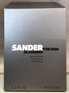 Sander for men by Jil Sander, 4.2 oz / 125 ml eau de toilette Spray, rare  new - Picture 1 of 1