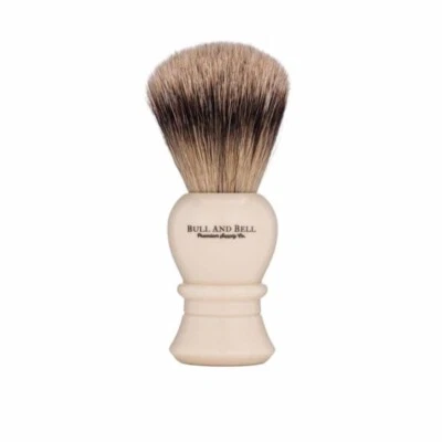 MURPHY AND MCNEIL Super Badger Shaving Brush - by Bull and Bell Premium Supply Co.