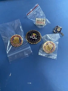 FBI LEO Law Enforcement Online Anstecknadel Lot Alaska NCMEC - Bild 1 von 7
