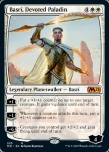 MTG Core 2021 *FOIL* M Basri Devoted Paladin #320 Planeswalker Deck Exclusive - Picture 1 of 1