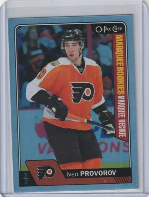 2016 O-Pee-Chee Marquee Rookies Ivan Provorov Philadelphia Flyers Hockey Card - Image 1 of 2