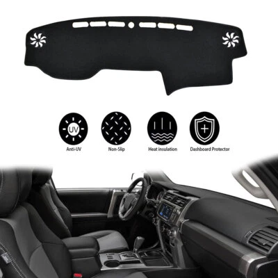Для Toyota 4Runner 2010-2023 автомобиля приборной панели коврик приборной панели чехол солнцезащитный козырек УФ-блок - Изображение 1 из 4