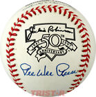 Harold Pee Wee Reese Signed Jackie Robinson 50Th Anniversary Nl Baseball Psa
