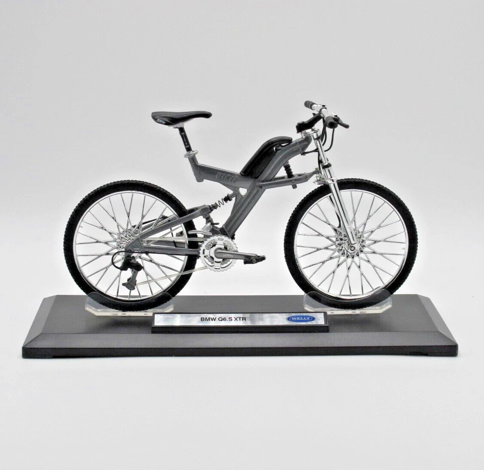 MTB BMW Q6.S XTR Grigio Antracite Metallo Scala 1/10 - WELLY 12265 - Immagine 1 di 2