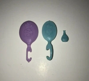 Barbie Vanity Items with Flower and Heart Details - Brush Mirror, and Perfume - Picture 1 of 12