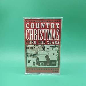Country Christmas Thru the Years by CEMA Tape 1 Christmas Music Cassette Country - Picture 1 of 3