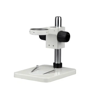 Soporte de mesa plana para microscopio AmScope - pilar de 9 pulgadas y estante de enfoque de 3" acero fundido - Imagen 1 de 1