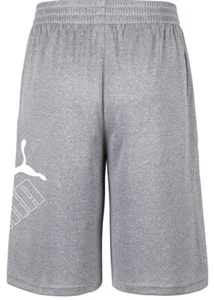 PUMA Boys' Grey Athletic Shorts Size 14 to 16. - Picture 1 of 3
