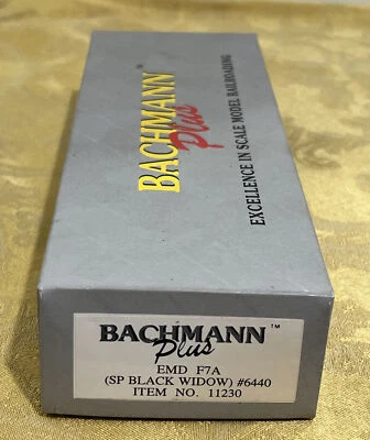  BACHMAN PLUS EMD F7A (SP BLACK WIDOW ) #6440 ITEM #11230 - Image 1 of 4